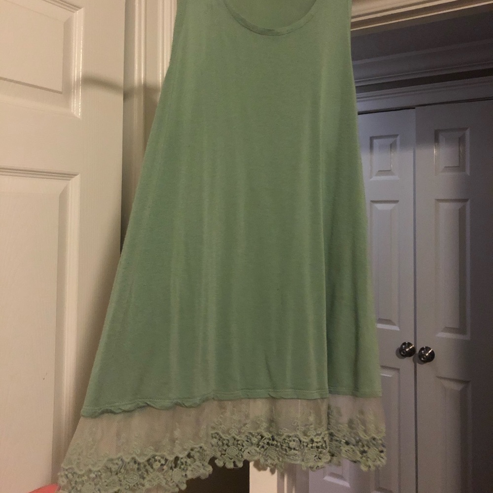URBAN OUTFITTERS green halter top!